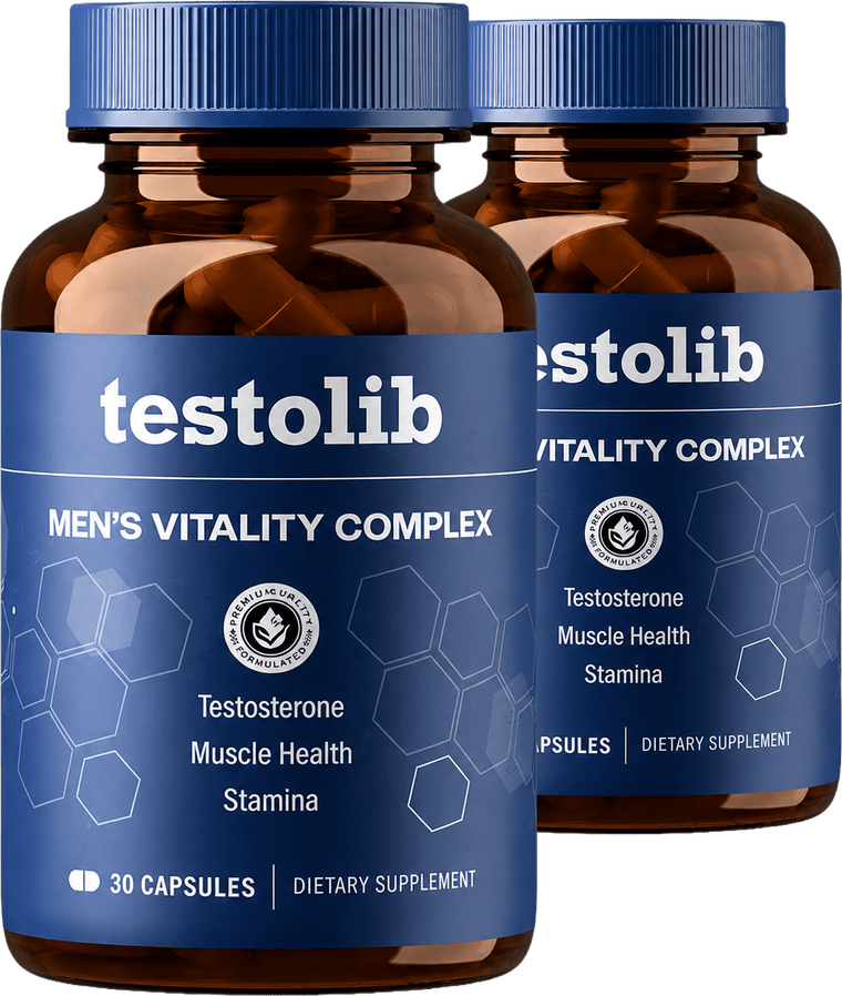 Testolib Men's Vitality Complex — 60-dages forsyning
